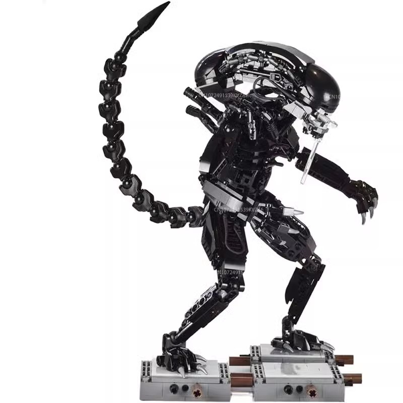 MOC Aliened Monster Building B - đánh giá và giá Xenomorph Kids Toys