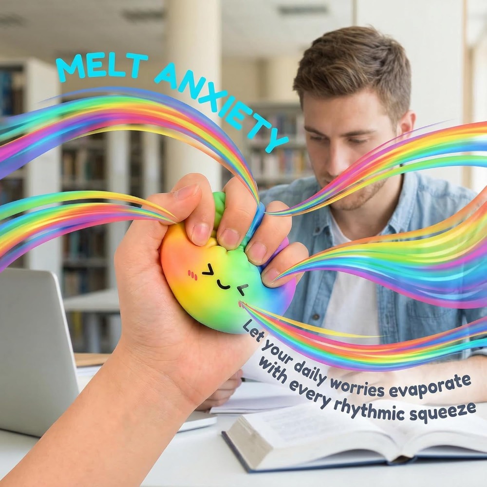 Rainbow Color Dumpling Squishy - đánh giá và giá Kids Toys Dumplings