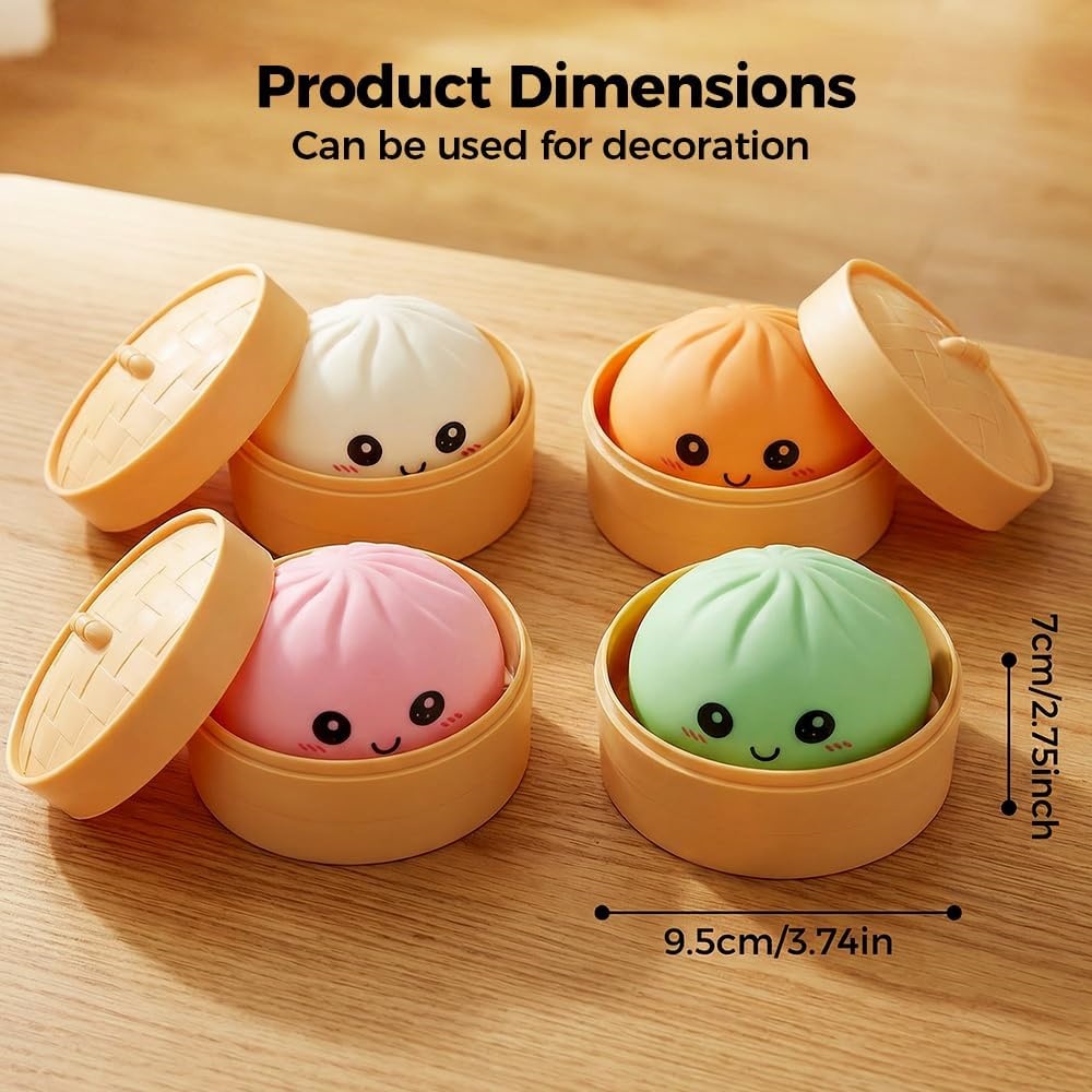 Large Dumpling Stress Ball wit - đánh giá và giá Kids Toys Dumplings