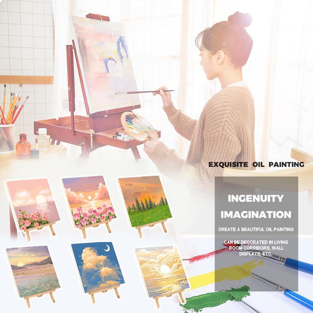 DIY Paint by Numbers Kit for A - đánh giá và giá Kids Art Easel