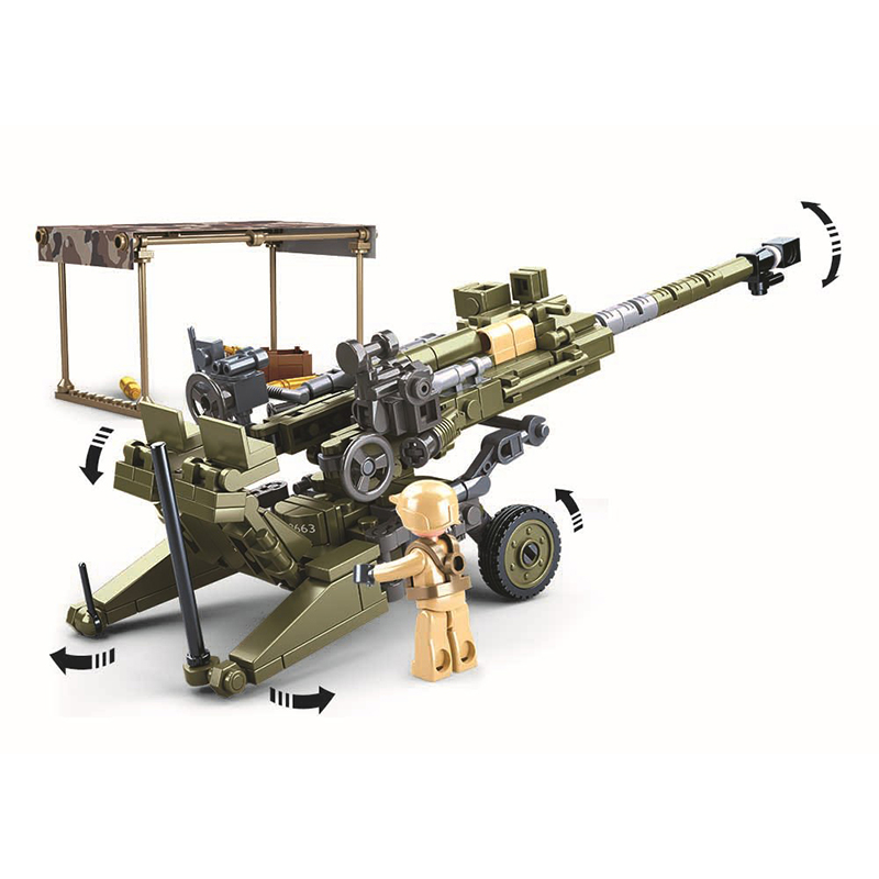 Quân Sự WW2 M777 Ultralightwei - đánh giá và giá Kids Toys Uk