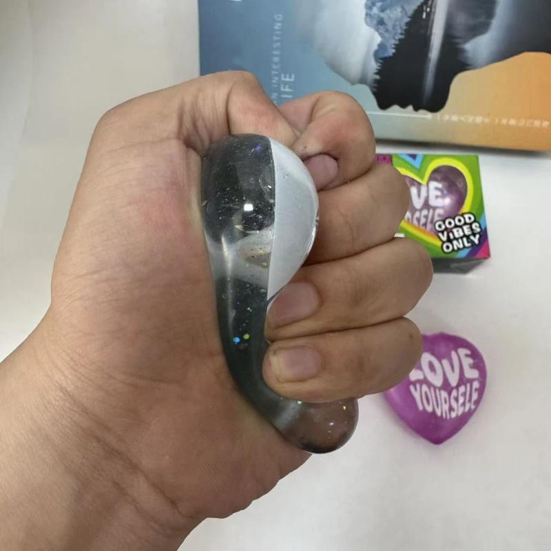 Soft Glitter Heart Squeeze Toy - đánh giá và giá Kids Toys Quotes